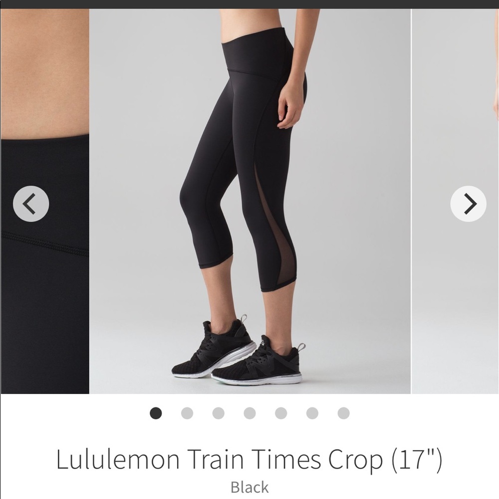 Lululemon Train Times Crop